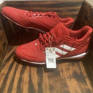 Adidas Icon 8 MD Rubber Baseball Cleats Mens 13 Red IG9591‎ NWT No Box